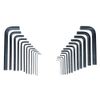 Blue Spot Tools 15307 B/SPOT Hex Key Set and Pouch (25-Piece)