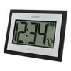 513-1422S La Crosse Technology Atomic Digital Wall Clock with Indoor Temperature