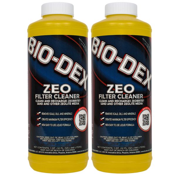 Bio-Dex Zeo Filter Cleaner (1 qt) (2 Pack)