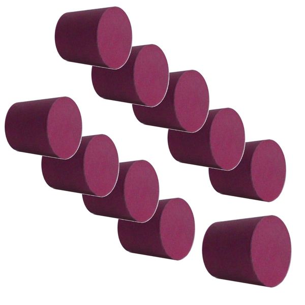 10x Bung Demijohn Rubber Cork - Solid NOT Drilled Un-Bored - Bottle Stopper