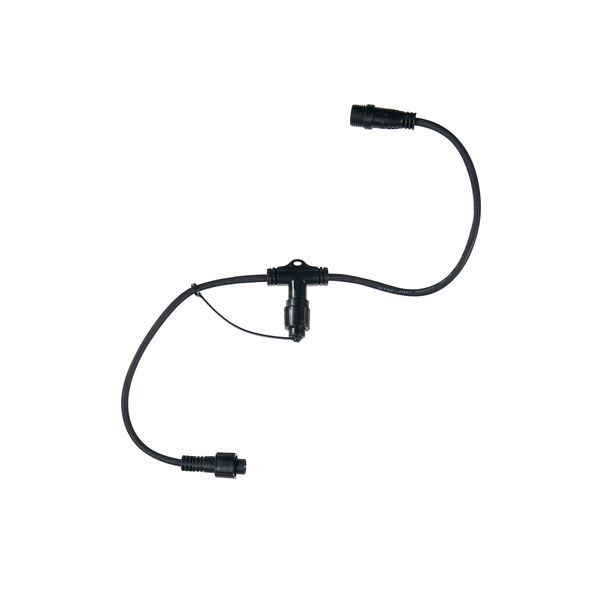 Link PRO T Cord Connector, Connectable, Black