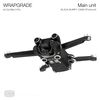 WRAPGRADE for DJI Mini 3 Pro Body Skin Sticker (Black Bumpy Camo)