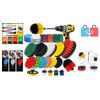 All-Purpose Power Scrubber Kit: 45 Attachments for Ultimate Cleaning Efficiency