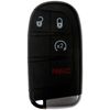 Dorman 99087ST Keyless Entry Remote 4 Button Compatible with Select Dodge Models