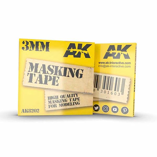 AK Interactive - Masking Tape 3mm