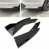 For Chevrolet Malibu 2005-2023 Gloss Rear Bumper Diffuser Splitter Side Skirts