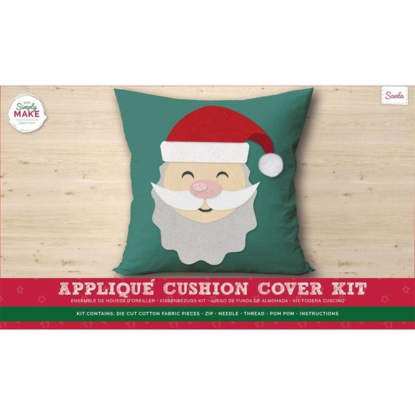 Simply Make Felt Applique Pillow Cover Kit - Christmas