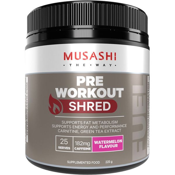 Pre-Workout Shred Watermelon 225g Musashi