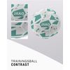 JAKO Trainingsball Contrast, weiß/Mint, 3