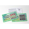 My Scratch Offs 1.5 Inch Silver Square Match 3 & Win Scratch Off Label Stickers - 250 Pack
