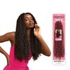 Janet Collection Crochet Braids Essentials Water Wave 14" (1-pack, 30M/GRSLVR)