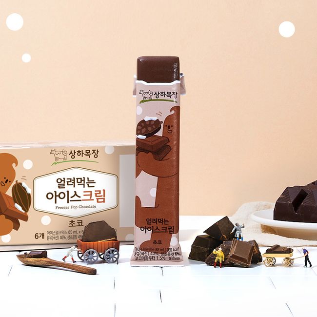 Sangha Ranch Frozen Ice Cream Choco 85ml 24 packs [Guaranteed arrival] [1,500 won discount per box when purchasing multiple items]