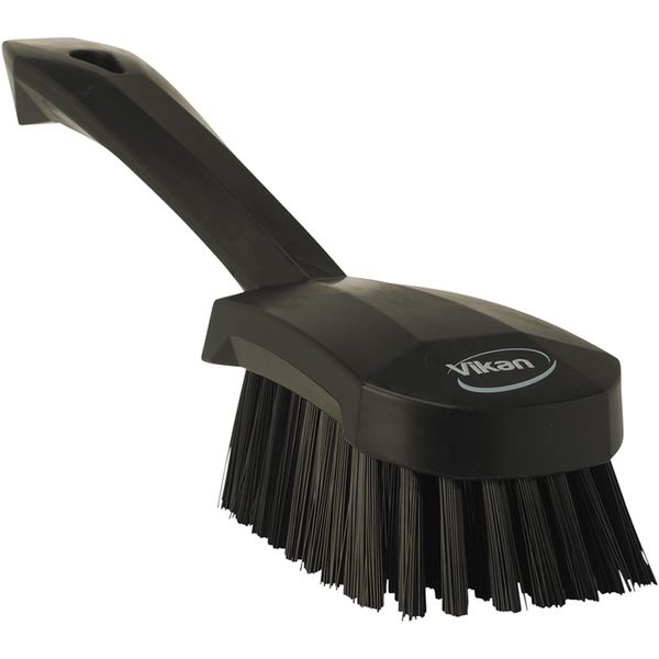 Vikan 41929 Brush,Washing,Stiff,10",PP/PBT,Black