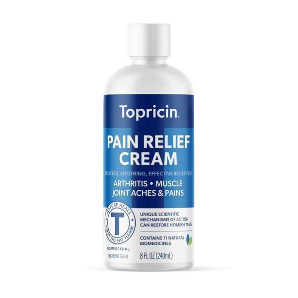 Topricin Pain Relief Cream 8 oz Cream