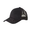 SOSHIN 7679 RBB Mesh Cap II, Full Black