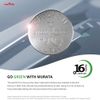 Murata 364 Battery SR621SW 1.55V Silver Oxide Watch Button Cell (100 Batteries)