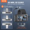 VEVOR Endoscope Camera with Lights Triple Lens Borescope 16.4FT Cable 5" Screen