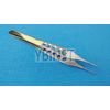 3 PCS ADSON DRESSING +BROWN+TISSUE PLASTIC SURGERY FORCEPS 6" GOLD HANDLE