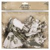 Tim Holtz - Advantus Baseboard Dolls, Paper, Black and White, One Size