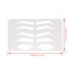 Eyebrow Lip Stencil, Eyebrow Lip Stencil Beginner Reusable Makeup Eyebrow Lip Template Microblading Supplies for Men Women, Fits Brow and Lip Shape for Easy Positioning