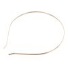 20Pcs DIY Blank Metal Headbands Golden Rod