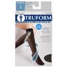 Truform Compression 15-20 mmHg Sheer Knee High Stocking Black, X-Large, 2 Count