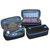 Wedo 24243010 Pencil Case with Inner Flap - Black/Blue