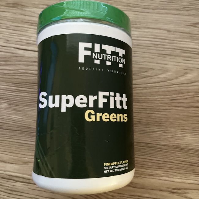 Fitt Nutrition SuperFitt Greens Powder Premium Superfood 30 Serv EXP 5/25 NEW