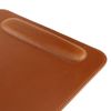 LONDO Leather Mousepad with Wrist Rest (Light Brown)