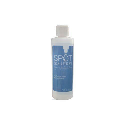 Spot Solution – Carpet & Upholstery Spot Cleaner for Stains – Odor Free - Removes Pet Stain and People Stains – Ideal Cleaning Solution for Indoor Purposes – No Soap, No Residue – 8 Oz