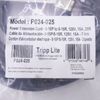 2 Pack 25' Tripp-Lite P024-025 Power Extension Cords 125V 15A
