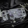 Protective Slim Case for Nintendo Switch OLED, Dockable Hard Shell for Switch OLED .Ergonomic Grip Cover for Joycon。Black Butterfly (Switch OLED（2021）)