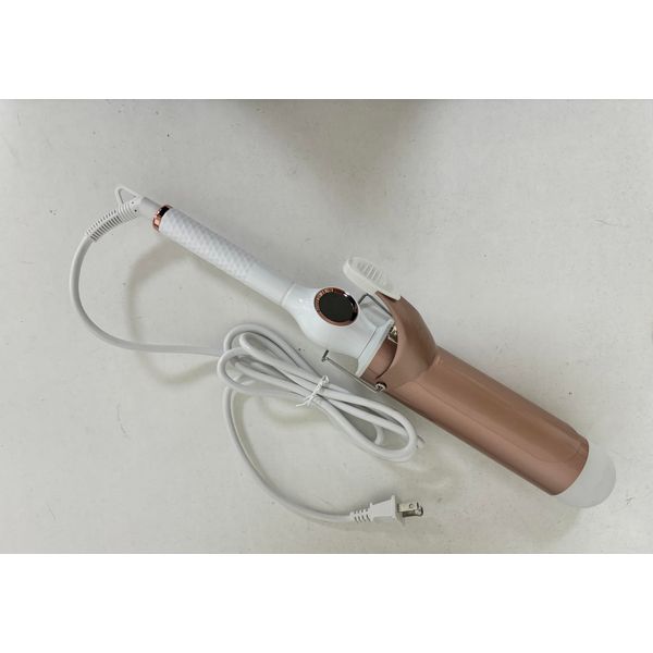 Curling Iron 2 Inch Barrel, Long Barrel Curling Wand for Hair, Ceramic Tourmaline Hair Curling Iron Double Voltage