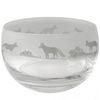 ANIMO GLASS Fox Small Crystal Bowl