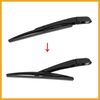 Partuto Rear Windscreen Wiper Blade Arm Set for Chevy Sonic Aveo 2011-2020 Replacement