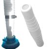 Haptufer 3Pcs Pool Hose Connector Hose Coupling Portable Pool Hose Coupling Adapter White