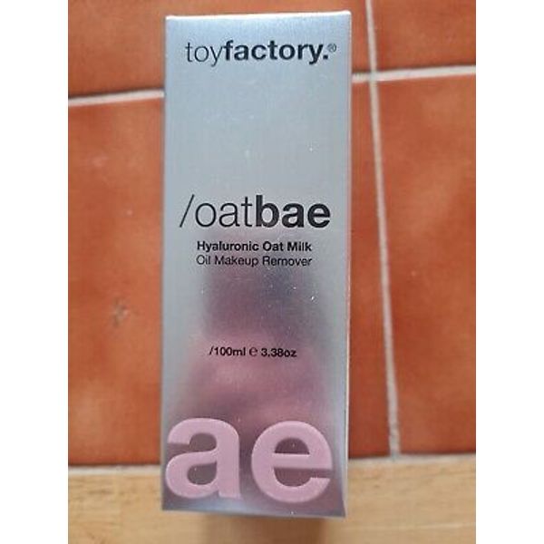 TOYFACTORY Oatbae Hyaluronic Oil Oat Milk Makeup Remover Full Size New Exp 5/27