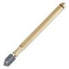 BOHLE Oil Glass Cutter Cut with Brass Handle, Silver, 5000.0, Small