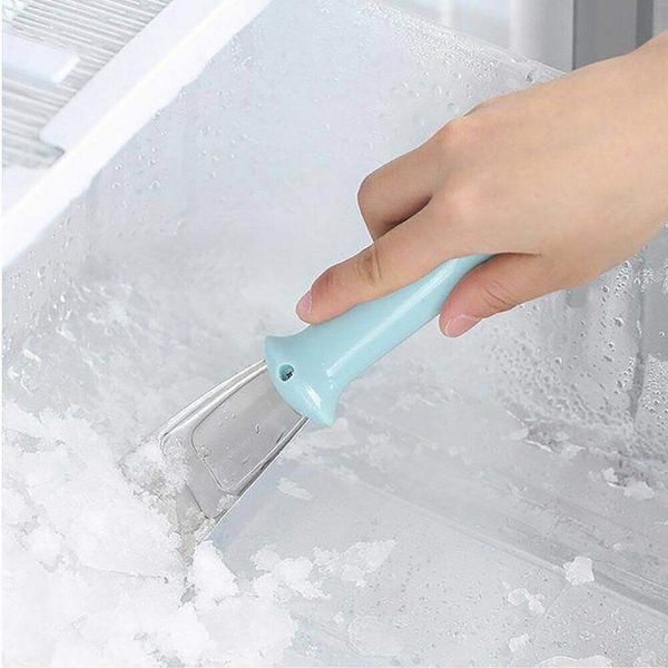 BestWayDigital Stainless Steel Refrigerator Shovel Ice Scraper Removal Deicing Tool Kitchen (Blue)