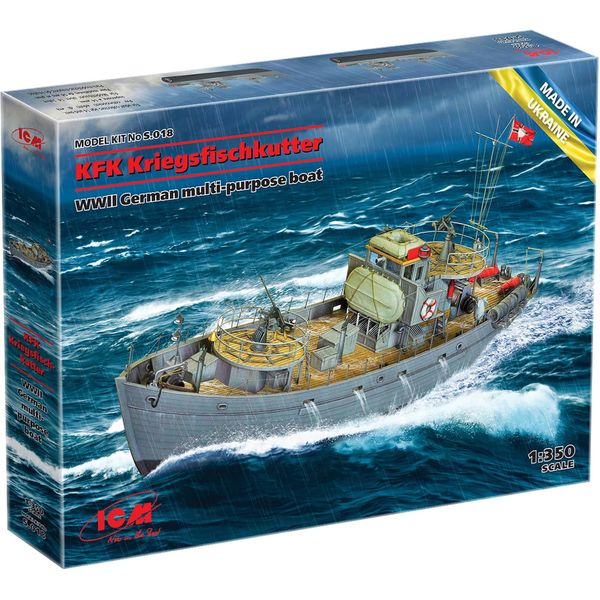 ICM 1:350 - WWII German KFK Kriegsfischkutter Boat