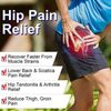 Hip Brace Compression Groin Support Wrap Sciatica Pain Relief Thigh Recovery USA