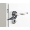 WENKO Multi-STOP® Door Stop and Window Stopper Anthracite - Clamp Protection, Plastic (TPR), 11.8 x 7.7 x 2.5 cm, Anthracite