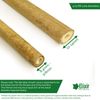 Elixir Gardens 4ft Strong Bamboo Garden Canes x 50