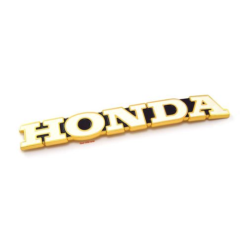 Genuine Honda Gas Tank Emblem Badge - Left or Right Side - 87121-300-030 - Fits Honda CB500 CB550 CB750 1971 1972 1973 1974 1975 1976
