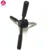 3 Spoke Gun Safe Handle Heavy-Duty Black For Fireproof Safe Handle