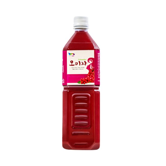 Haedameun berry sugar-free, Omija source liquid, berry-free, 1000ml, 3ea