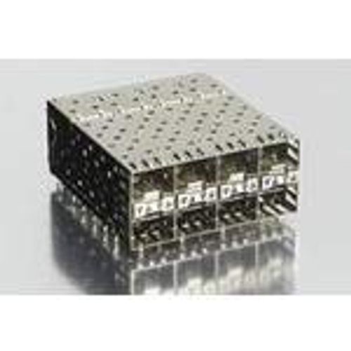 75450-5001, Conn SFP RCP 160 POS 1.6mm Press Fit RA Thru-Hole 160 Terminal 8 Port Tray