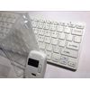 White Wireless MINI Keyboard & Mouse Set for LG 24TL510S Smart TV