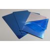 Stainless Steel Unbreakable Card Mirror, Solid Back (Set of 4)