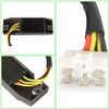 LABLT Regulator Rectifier Replacement for Suzuki Intruder 800 VS800GL 1996-2004 Black